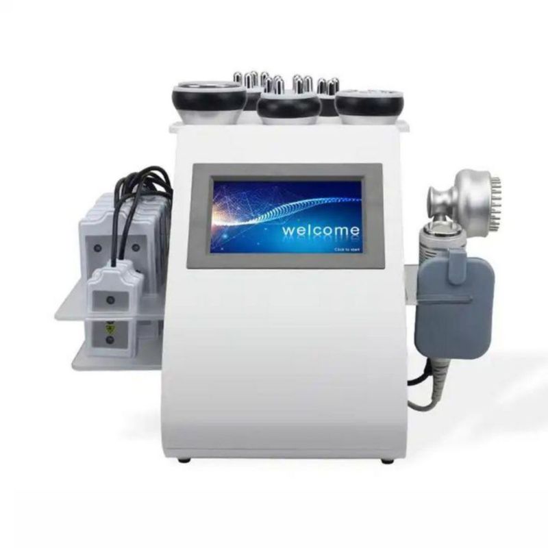 Lipolaser Cavitador 80k 9 en 1 con 8 almodadillas