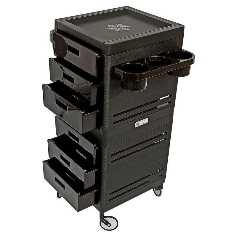 Carrito Mesa Auxiliar Multifuncional Estetica Barberia Ceriotti By Letmex