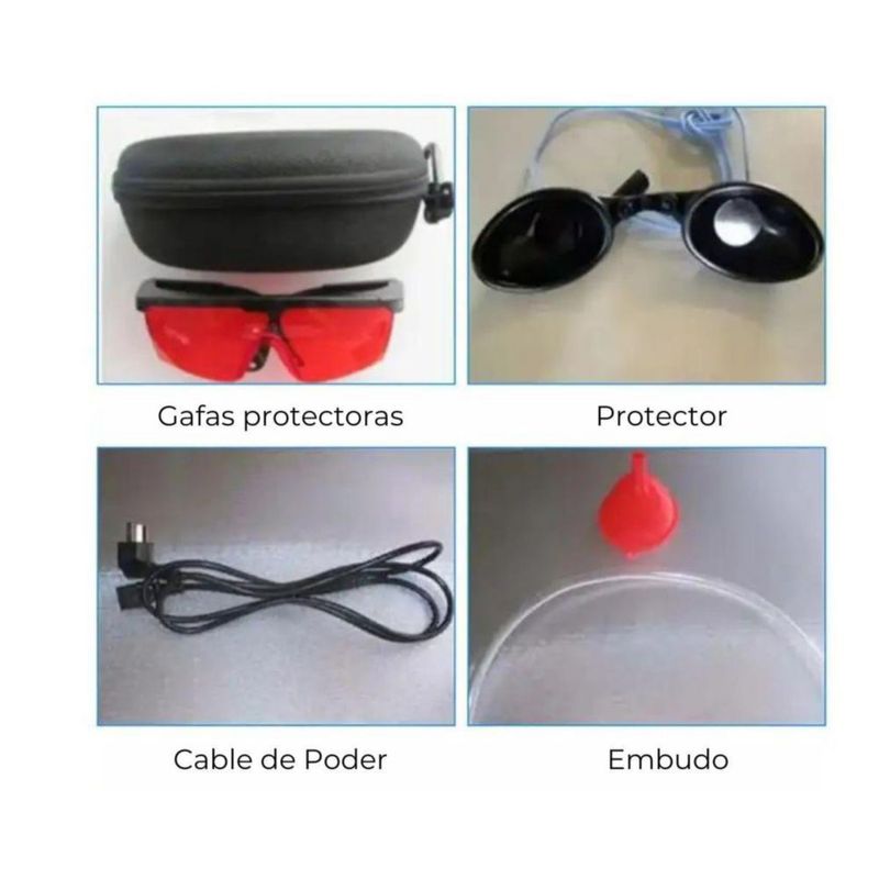 IPL Depilador Laser Profresional 1 maneral y 3 filtros