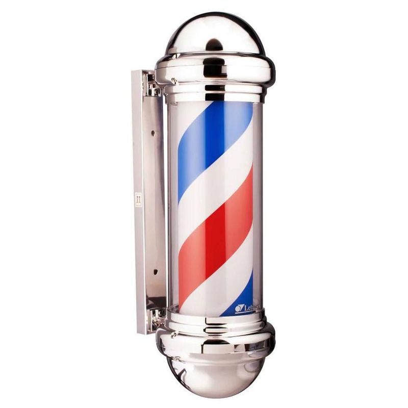 Poste Barberia Giratorio Caramelo Junior 55cm Letmex