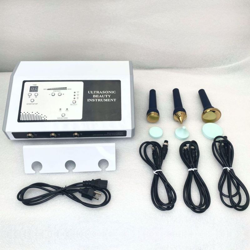 Ultrasonido profesional 3Mhz para facial y corporal con gel de 1 kg (Combo 17)