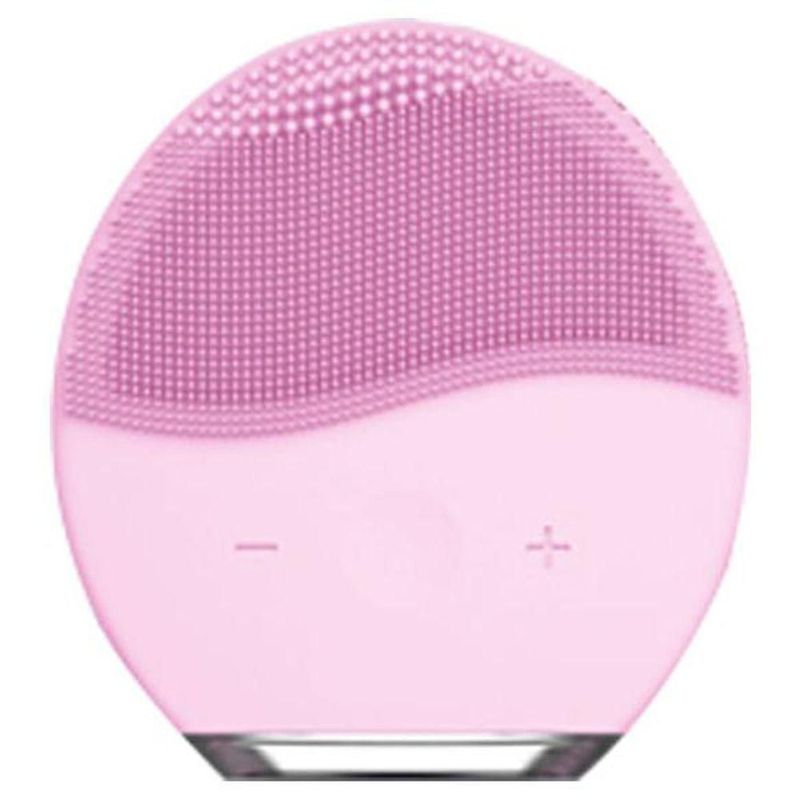 Cepillo Limpiador Facial Con Silicona Higienica Clean2- Zeta - Pink