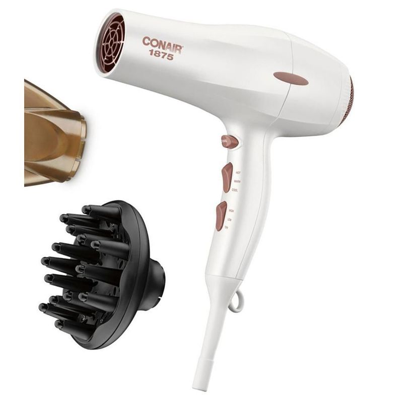 Secadora cabello conair ceramica turmalina iones 530wes
