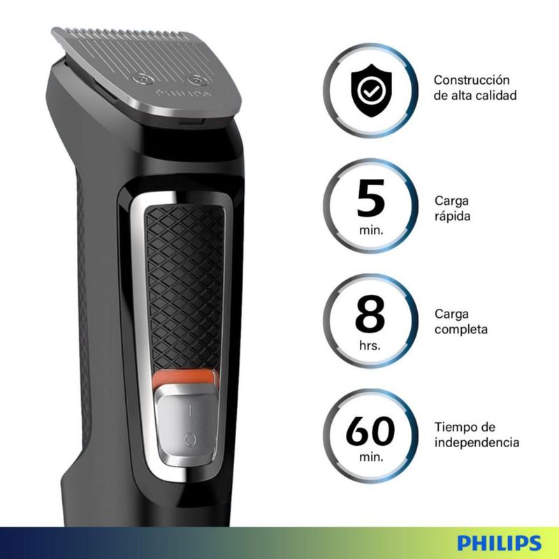 Rasuradora Philips Norelco Multigroomer 13 Pzas Todo En Uno