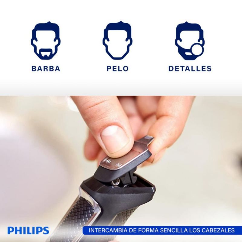 Rasuradora Philips Norelco Multigroomer 13 Pzas Todo En Uno