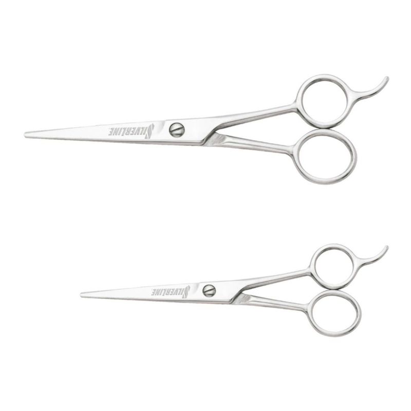 Kit de Tijeras para Estilistas Silverline  Acabado Brillante