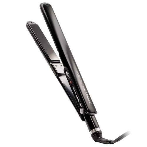 Plancha de cabello de 1" Porelain Ceramic Babyliss Pro Negra