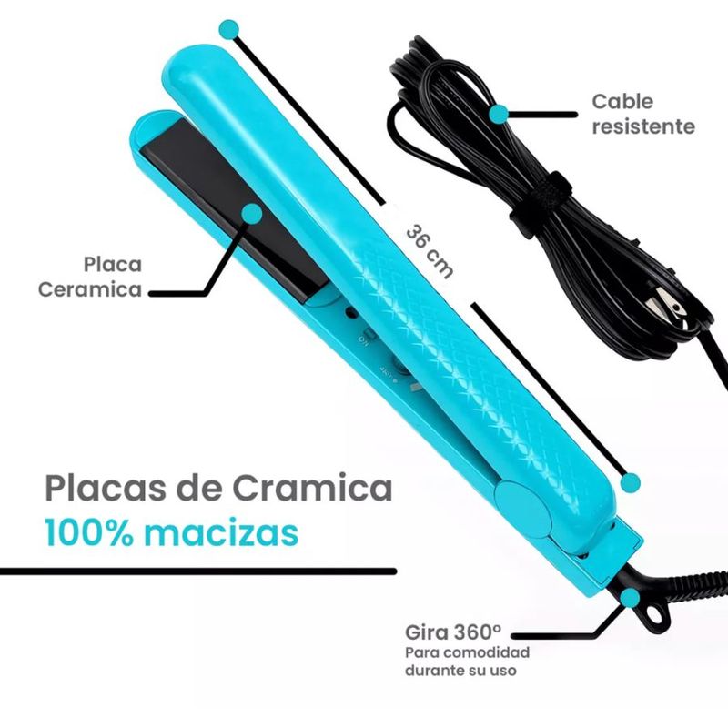 Plancha azul