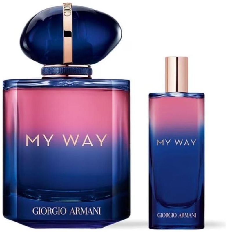 SET GIORGIO ARMANI MY WAY PARFUM 2 PZS 90ML EDP SPRAY/ 15ML EDP SPRAY