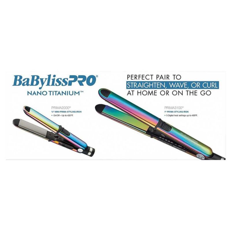 Juego de Planchas Alisadoras Nanotitanium Special Edition Tornasol BNTPPRB75