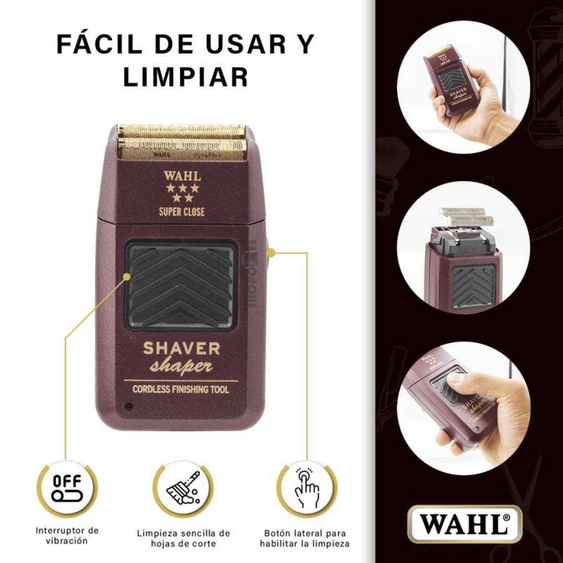 Combo Wahl Profesional Máquina para Cortar Cabello y Rasuradora Shaver | Trimmer Recortadora de Barba para Barbería