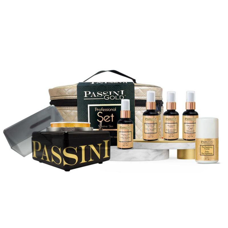 SET PASSINI GOLD DEPILACIÓN PIEL SENSIBLE