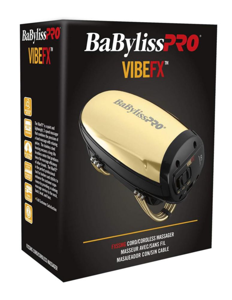 Masajeador Babyliss Pro Vibefx Cable Inalambrico