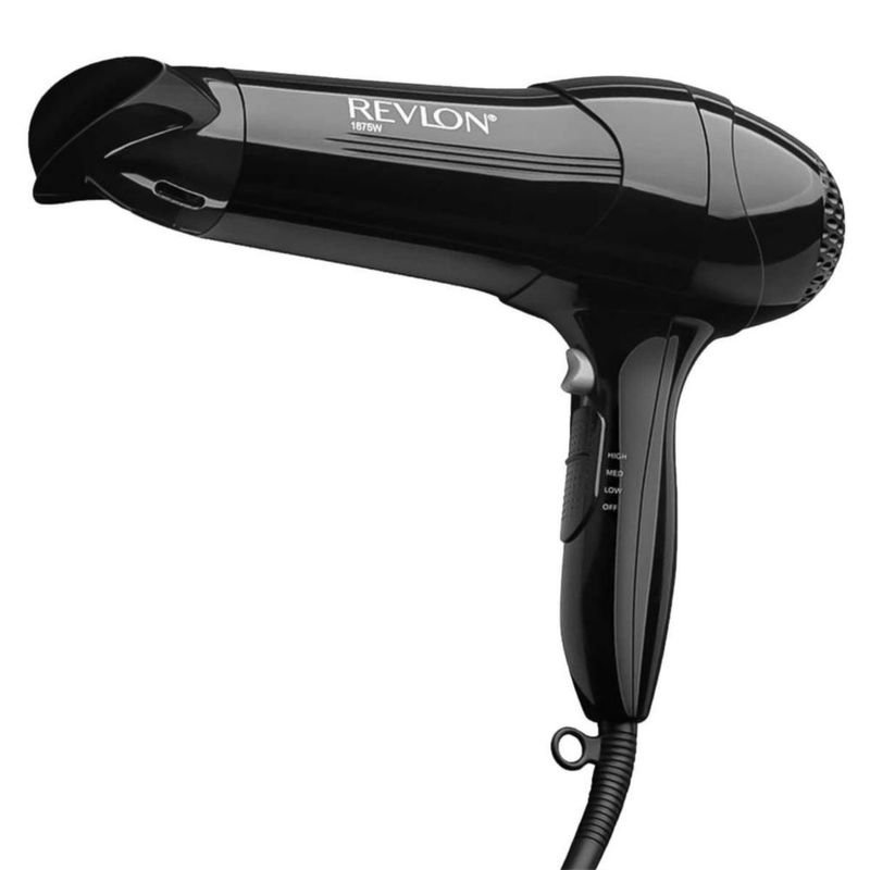 Secadora de Cabello Revlon RV-408 Negra 1875 W 3 Niveles de Calor