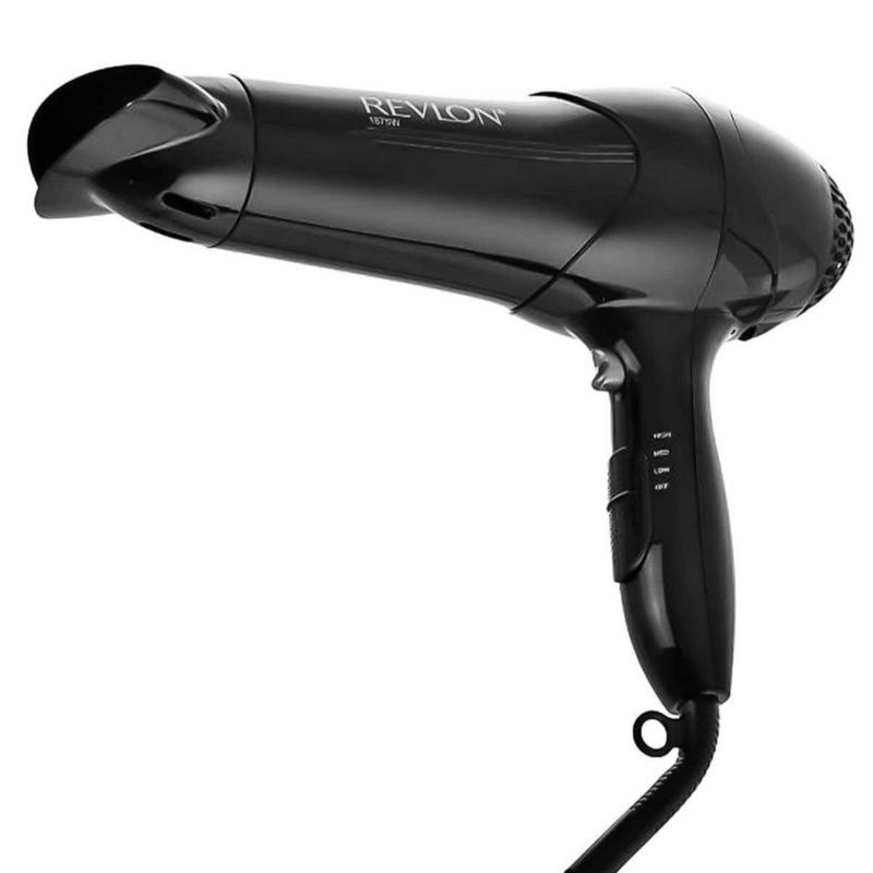 Secadora de Cabello Revlon RV-408 Negra 1875 W 3 Niveles de Calor