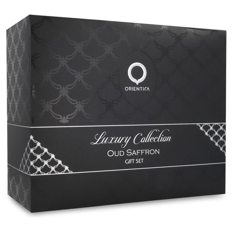 Perfume Arabe Set Orientica Luxury Collection Oud Saffron 4Pzs - Unisex