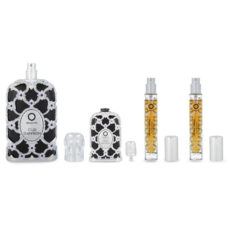 Perfume Arabe Set Orientica Luxury Collection Oud Saffron 4Pzs - Unisex