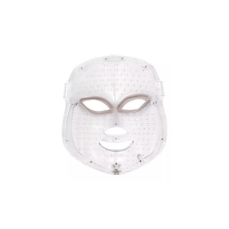 Máscara Facial LED Profesional Con 7 Colores Y Terapia De Luz