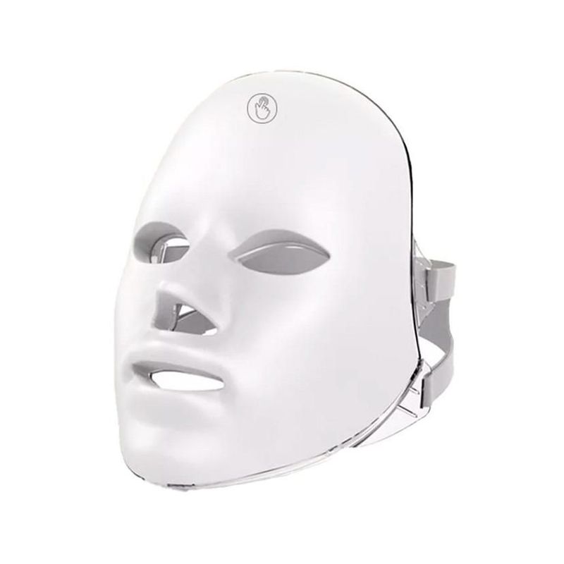 Máscara Facial LED Profesional Con 7 Colores Y Terapia De Luz