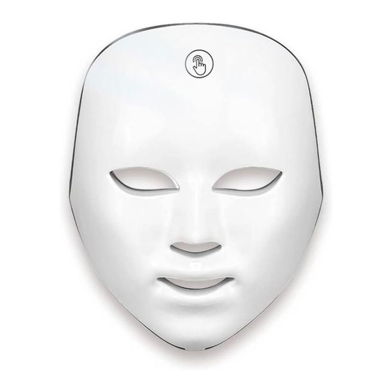 Máscara Facial LED Profesional Con 7 Colores Y Terapia De Luz