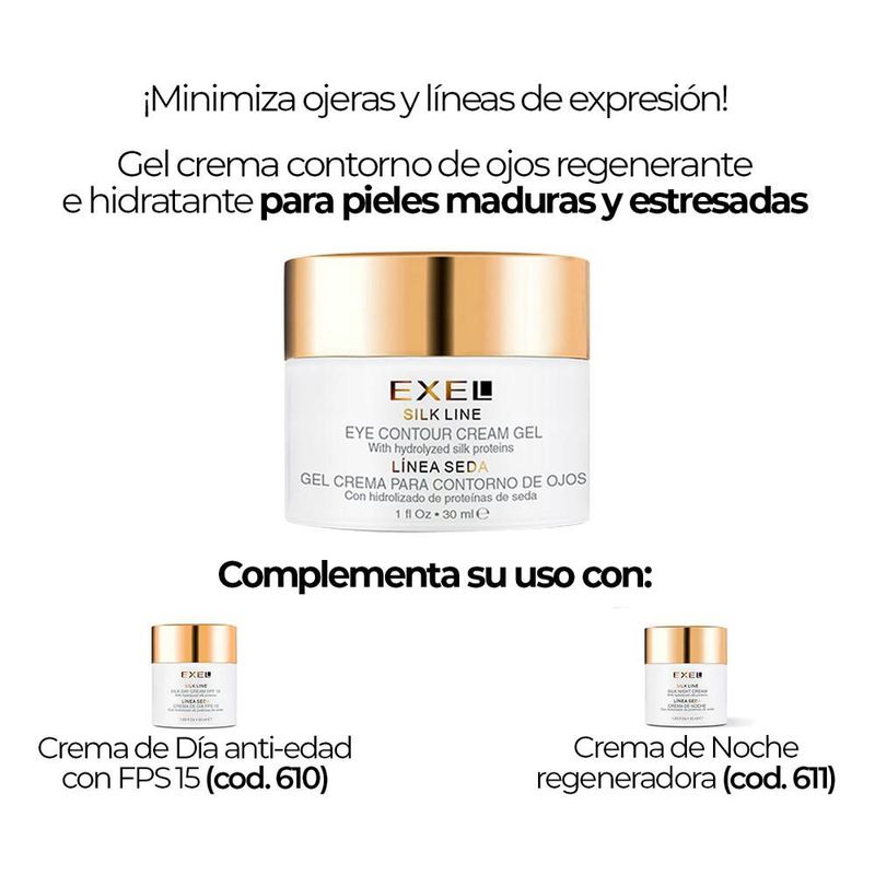 Contorno de Ojos Linea Seda EXEL Eye Contour Silk Line