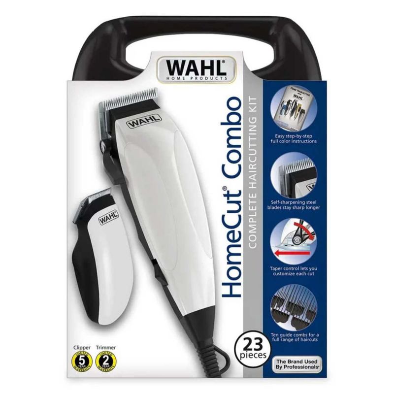 Wahl Home Cut Combo, Cortadora y Terminadora para Corte en Casa 9243-4501