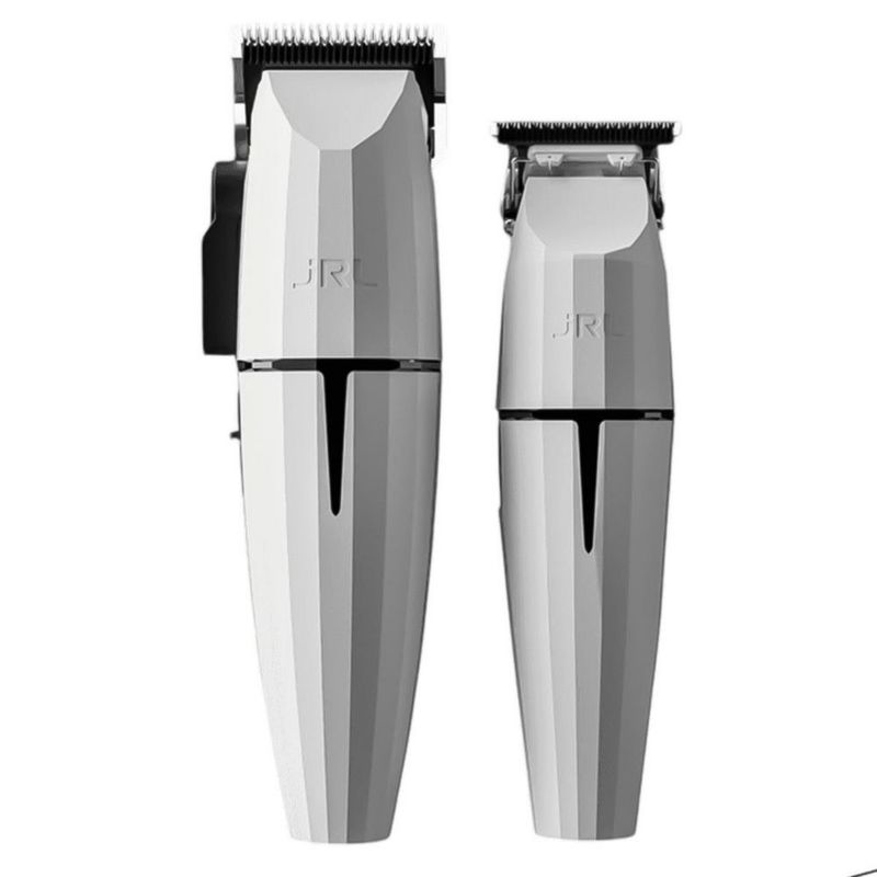 Combo Profesional JRL GHOST Collection Clipper + Trimmer Inalámbricos | Alta Precisión y Potencia | Uso Profesional