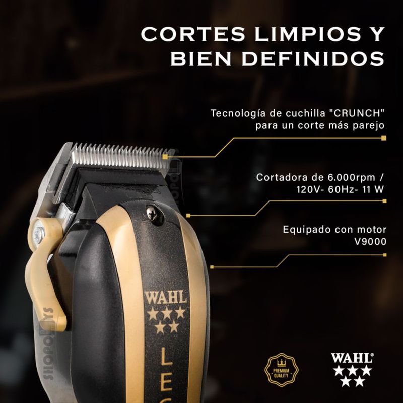Wahl Barber Combo Profesional Cortadora Terminadora + Regalo