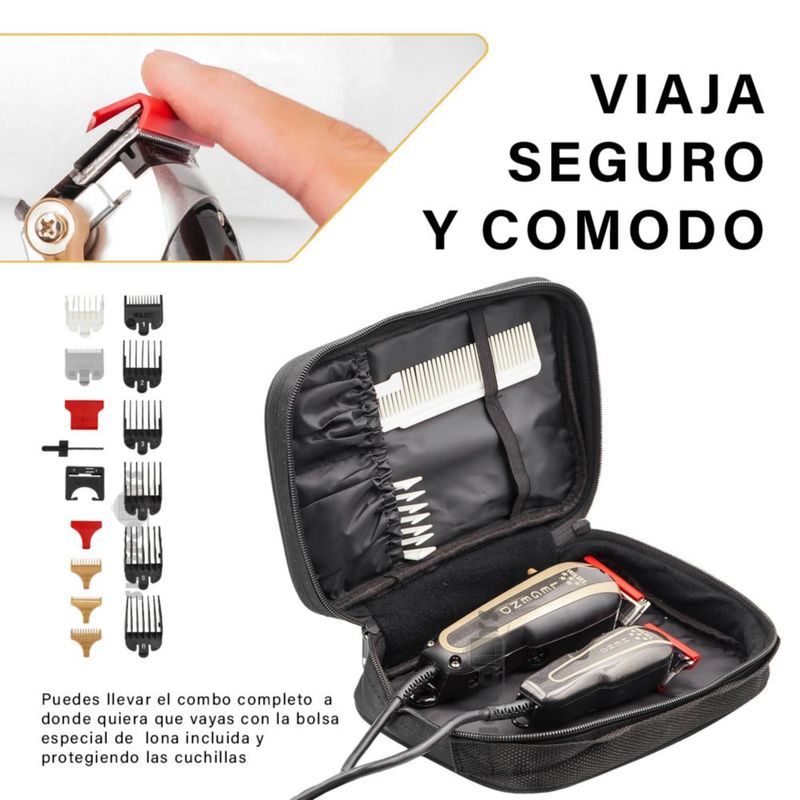 Wahl Barber Combo Profesional Cortadora Terminadora + Regalo