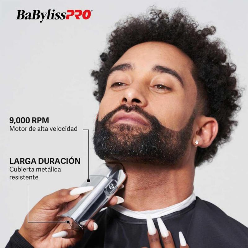 Rasuradora FX02 Morada Babyliss Plata Edición Limitada Shaver Profesional