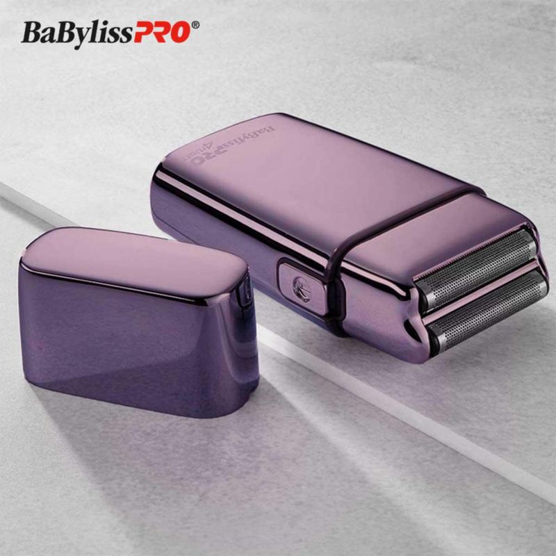 Rasuradora FX02 Morada Babyliss Plata Edición Limitada Shaver Profesional