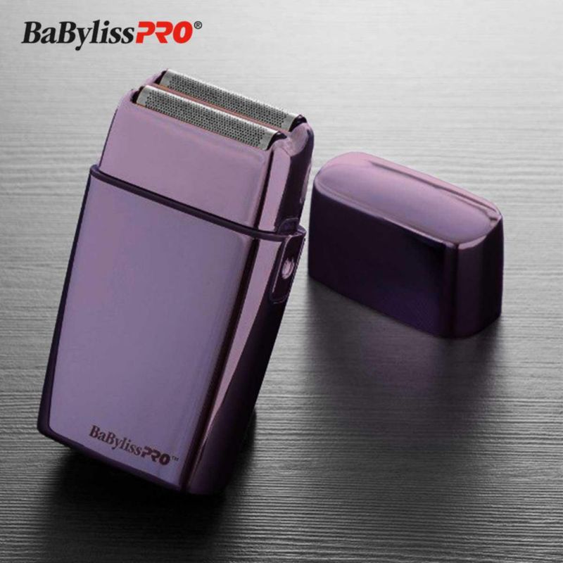 Rasuradora FX02 Morada Babyliss Plata Edición Limitada Shaver Profesional