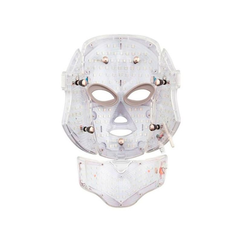 Máscara De Belleza Facial Eléctrica LED Con 7 Colores Y Terapia Fotón