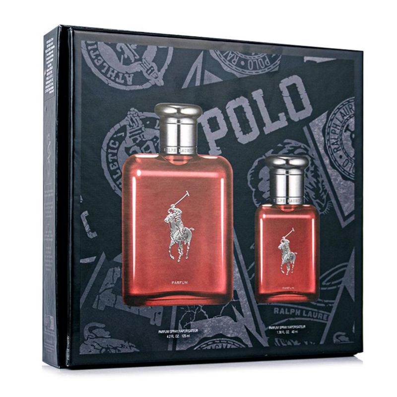 SET PARA CABALLERO POLO RED PARFUM 125 ML + POLO RED PARFUM 40ML