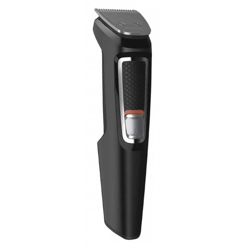 Phillips Afeitadora Unicord Serie 3000 Negra All in One, Afeitado Barba, Bigote, Nariz y Cabello 14 Pzs.