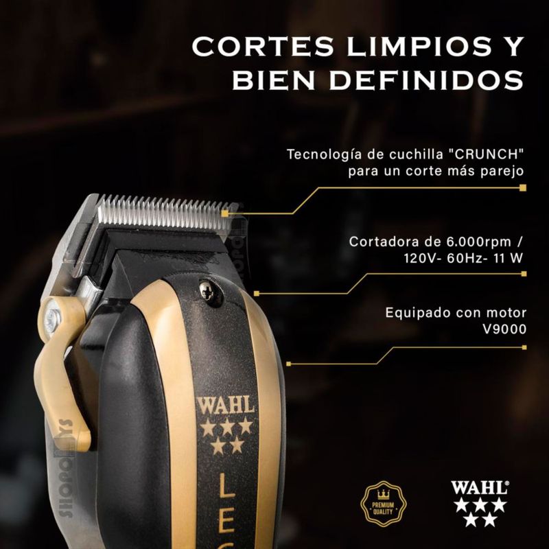 Combo Barber Clipper Y Trimmer Wahl Profesional+ Rasuradora Groomsman