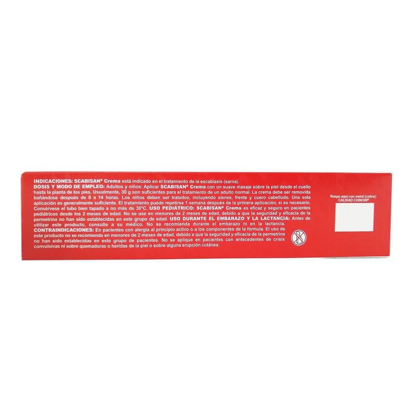 SCABISAN PERMETRINA 5 g Crema