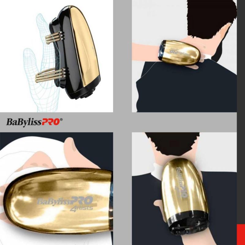Masajeador Dorado FXSSMG Babyliss Pro Barberology