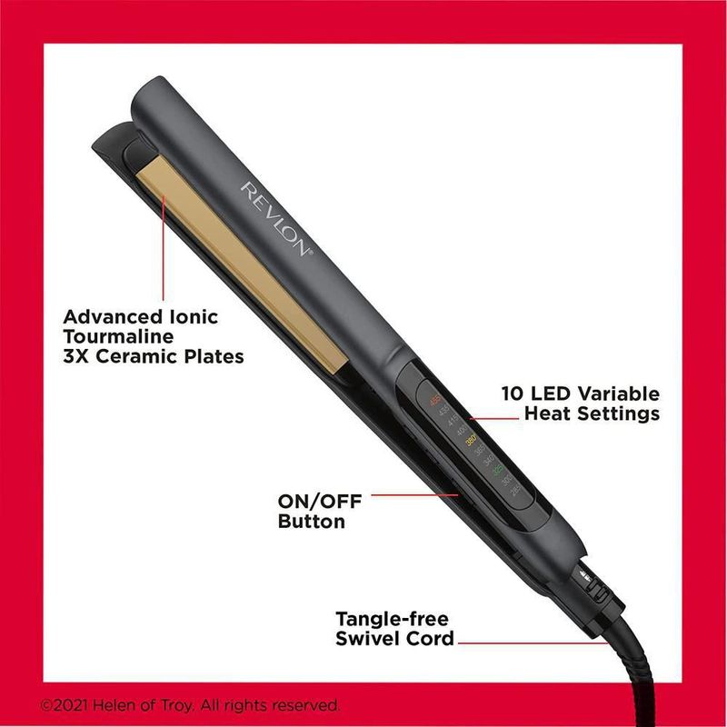 Plancha alaciadora revlon pro rvst2174 iones sin frizz
