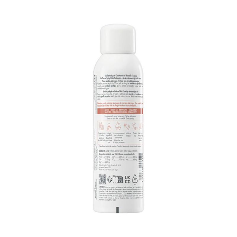 Avene Agua termal calma y refuerza la piel sensible 150 ml
