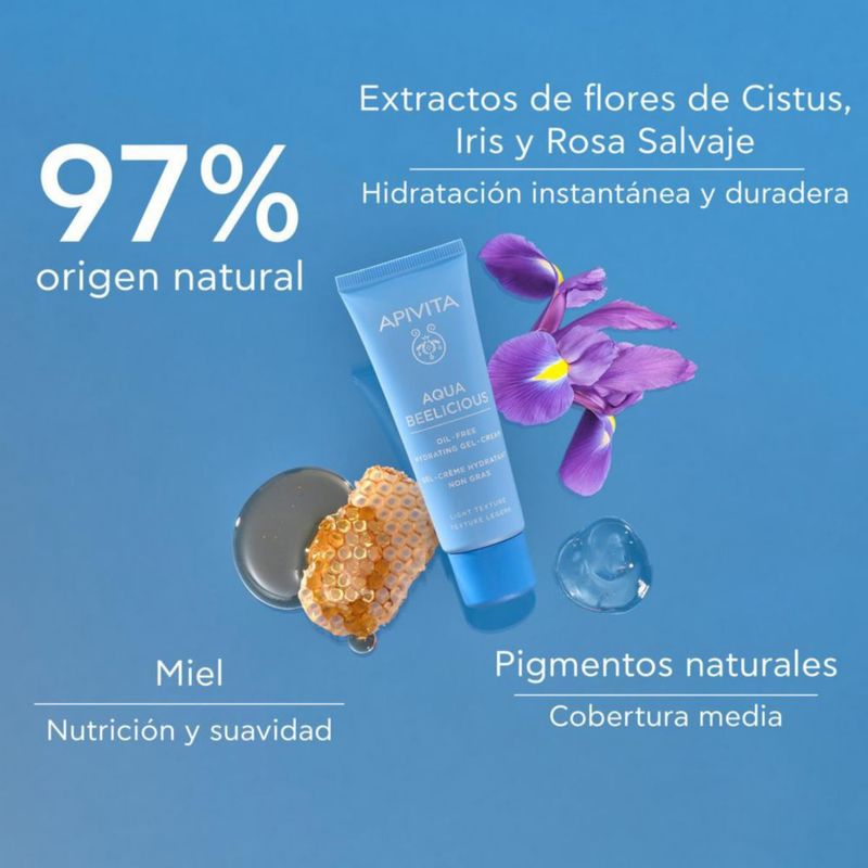 Apivita Aqua Beelicious Crema hidratante matificante 40 ml
