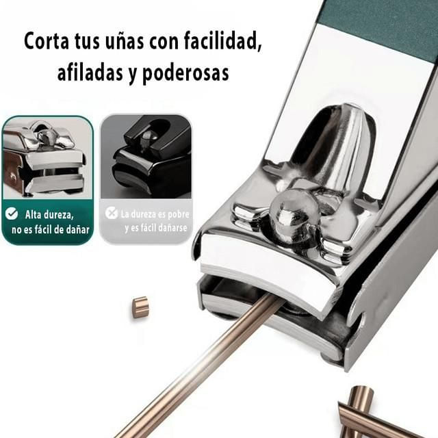 Juego de manicura de acero inoxidable, herramientas de manicura de acero inoxidable.HOGAWAY