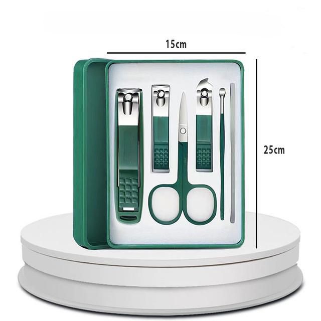 Juego de manicura de acero inoxidable, herramientas de manicura de acero inoxidable.HOGAWAY