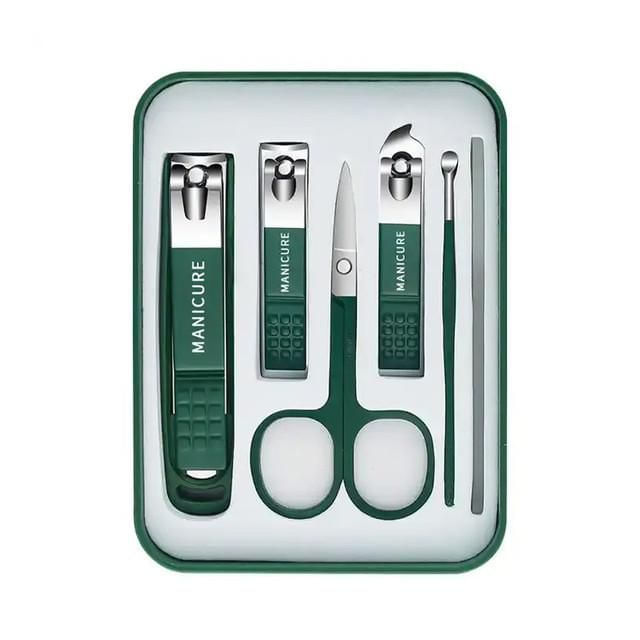 Juego de manicura de acero inoxidable, herramientas de manicura de acero inoxidable.HOGAWAY