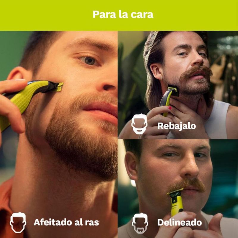 Rasuradora Philips Oneblade 360 Face + Body Qp2834/70