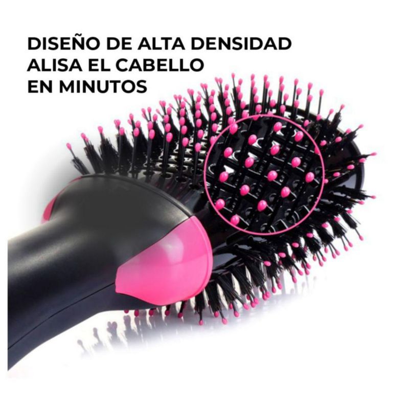 Cepillo Secador Para El Cabello Eléctrico, Alisador, Rizador 3 En 1