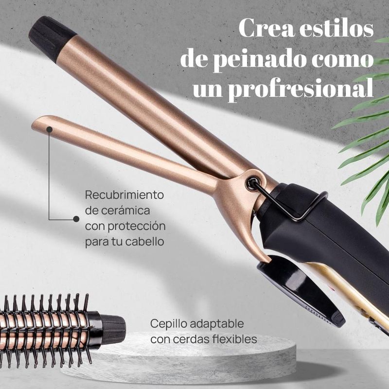 Rizador de cabello con cepillo adaptable DAEWOO DCR-4020