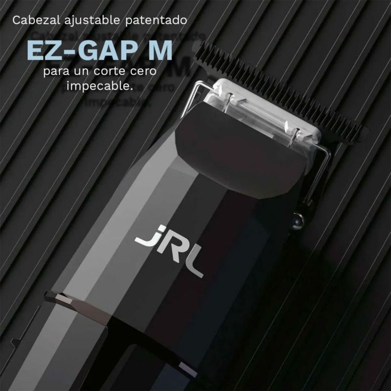 Combo Profesional JRL Onyx — Clipper y Trimmer inalámbricos de alto desempeño