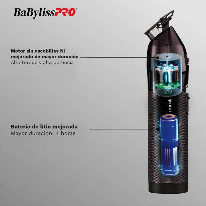 Cortadora de Cabello Profesional Babylisspro Limitedfx Nightfall Purple Trimmer