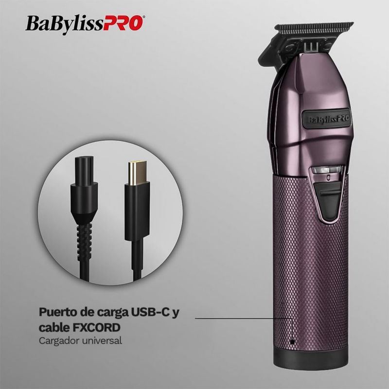 Cortadora de Cabello Profesional Babylisspro Limitedfx Nightfall Purple Trimmer